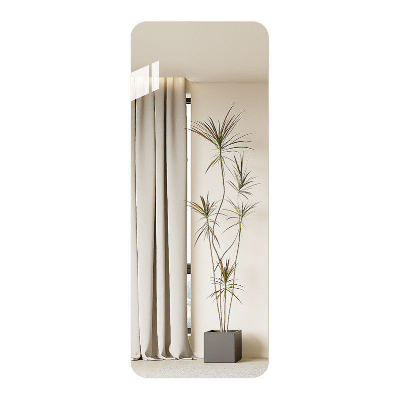 Vintage metalen houten spiegel in boogvorm voor aangepaste wanddecoratie voor badkamers