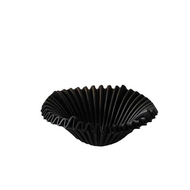 Moderne luxe kunststof PET plaat licht veelkleurig rond salade Fruit Bowl voor opslag