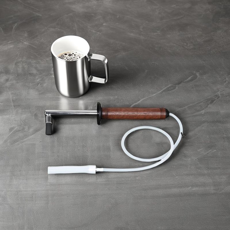 Drukstoom Anti-Scorching Handle Espresso Borstel Moderne ontwerp voor koffie thee gereedschappen