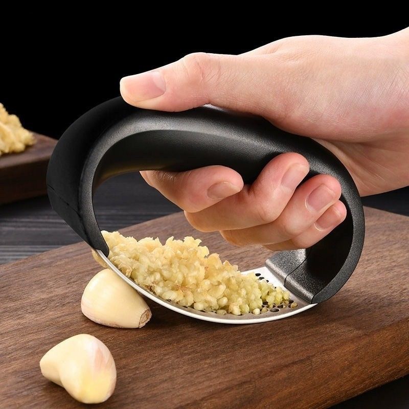 Voedingsmiddelen van roestvrij staal Gember sap Knoflookbreker Rocker Mincer Press voor supermarkten