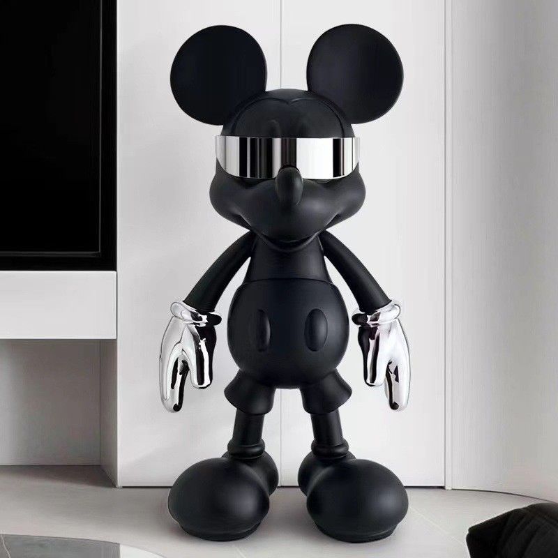 Hedendaagse Cyberpunk Mickey Mouse Keramische sieraden voor woonkamer en veranda vloer