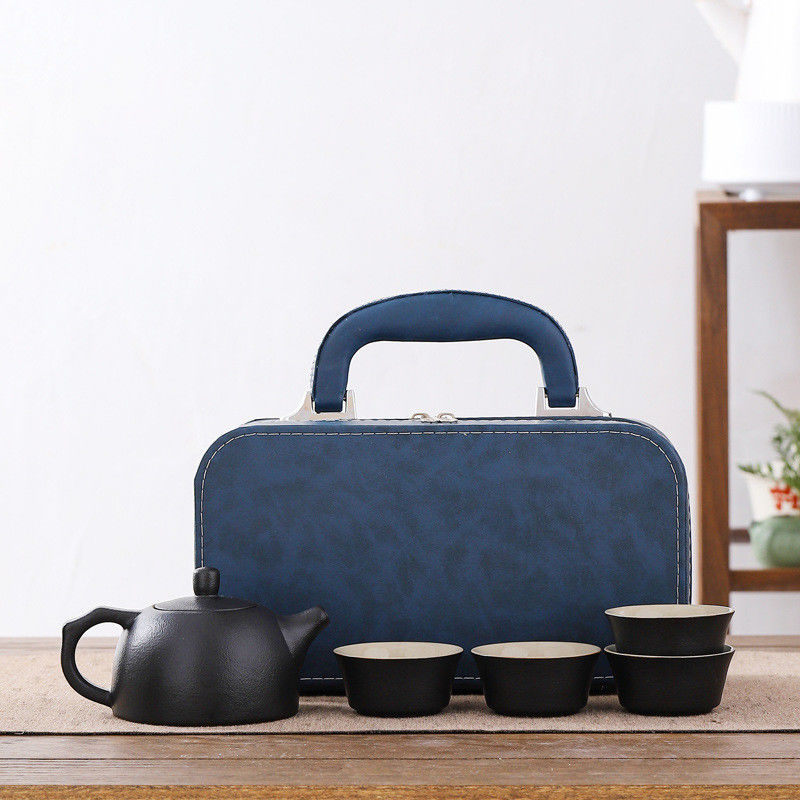 Moderne stijl Outdoor Travel Tea Set met aanpasbaar logo en duurzaam porselein