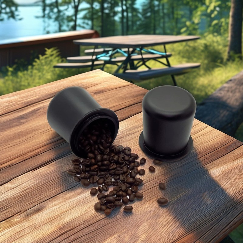 Eco-vriendelijke espresso poedervoerder met koffie dosering cup Precision WDT Tools 51/58mm