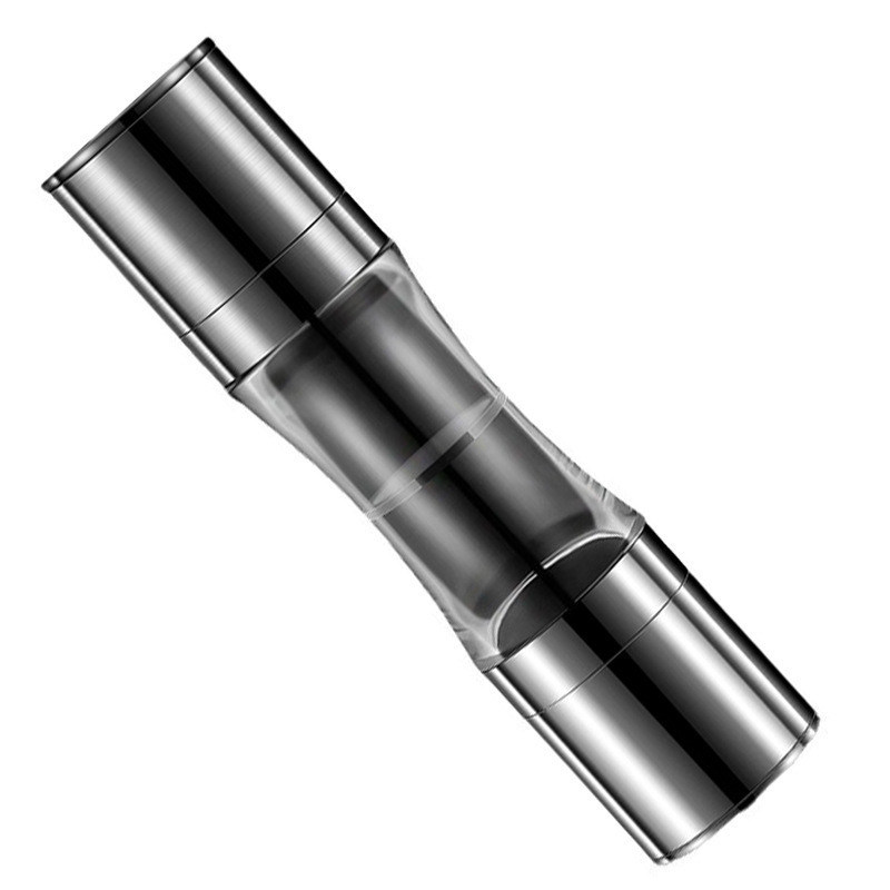 Verstelbare dikte Dubbelkop Glasfles Zoutpeper Molen Maaier voor Restaurant