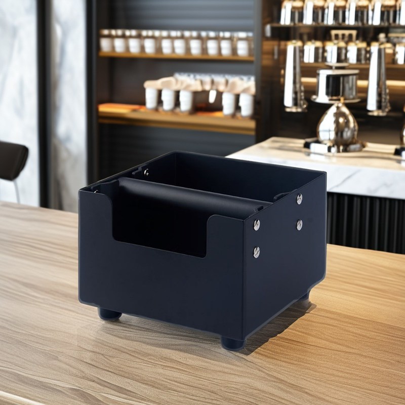 Afneembare, niet-glijdelige siliconen knockbox voor het brouwen van koffie in commerciële omgevingen