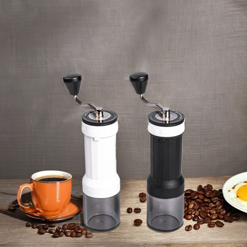 Compacte handmatige koffiefreesmachine van roestvrij staal Keramische borrelfreesmachine voor draagbare