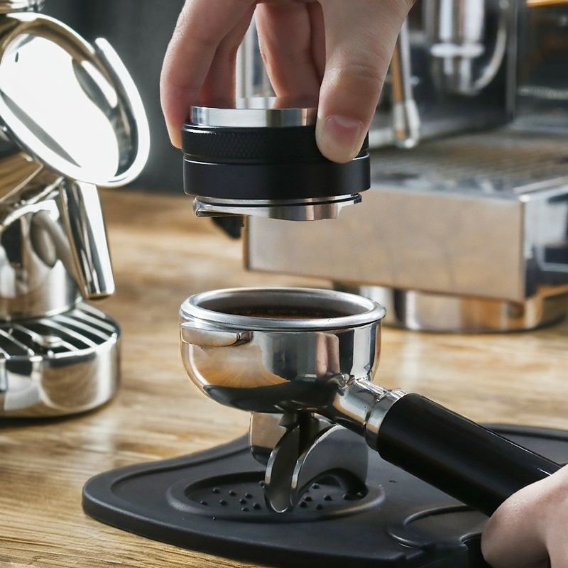 Roestvrij staal Koffiebonen Tamper Set 51mm Home/Cafe Nivelling Tool met dubbele kop