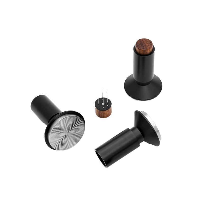 51mm 53mm 58mm roestvrij staal Espresso WDT Tool Koffie Tamper Naald Distributeur voor schuimmelk