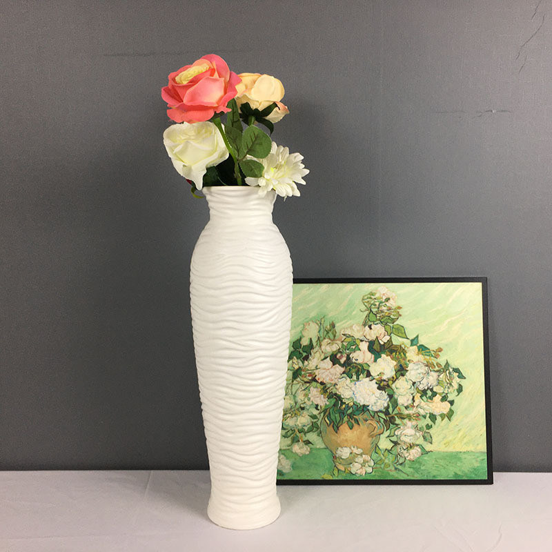 Moderne keramische vaas Populair kunstontwerp voor huisversiering in woonkamer of potgebruik