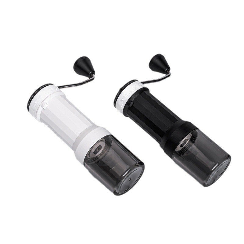 30 g capaciteit Plastic body handmatige koffiemolen met externe verstelbare keramische boor