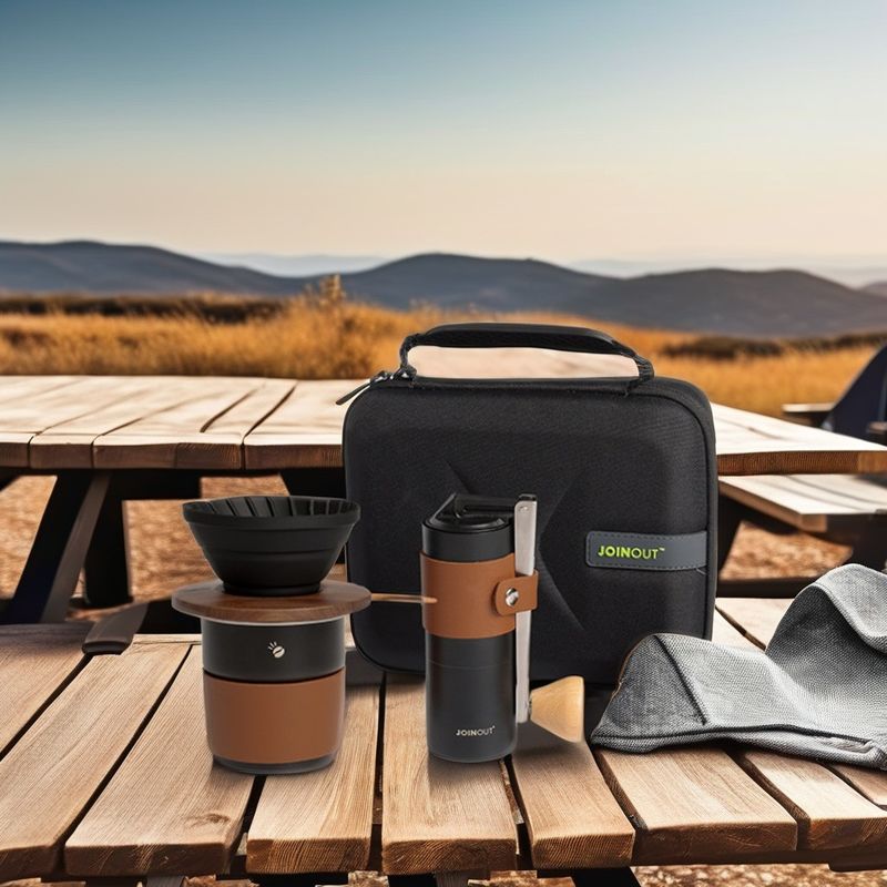 Bot-keramische filterbeker voor CLASSIC Design Style Outdoor Portable Coffee Brewing Set