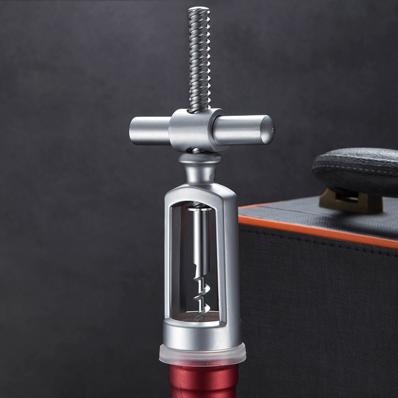 Roodwijnopener van roestvrij staal voor perfect laserabel bar accessoire cadeau