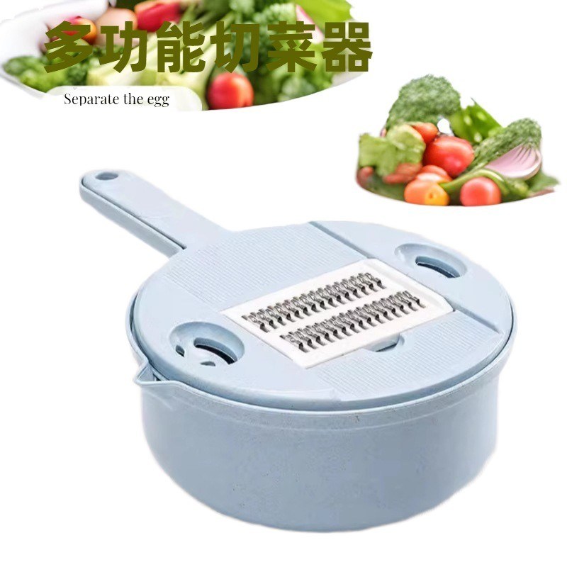 Logo Op maat gemaakte roestvrijstalen schaalvormige slicer veelzijdig bamboe gereedschap voor hakken