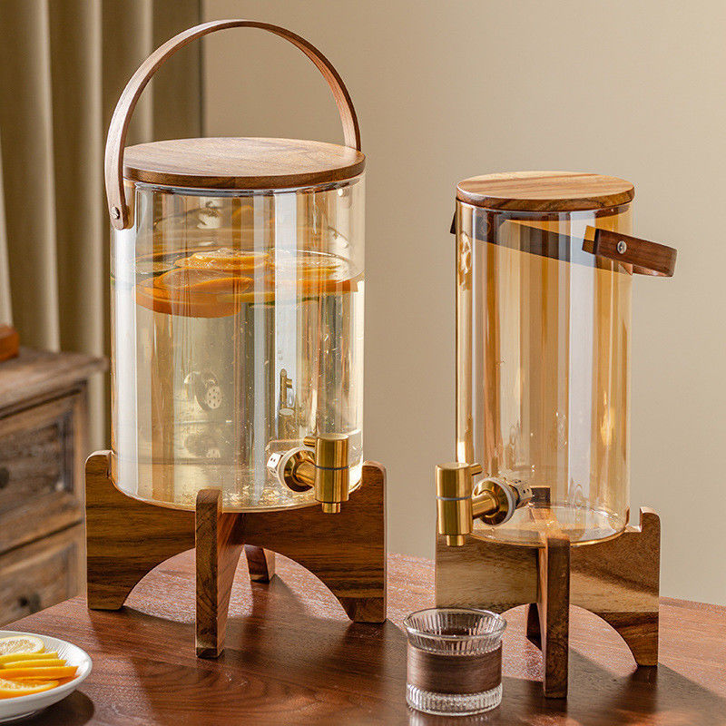 Drankwaren Unisex vloeistof dispensers voor koffie thee Fruitsap Water Liquor Glas drank sap drank met kraan